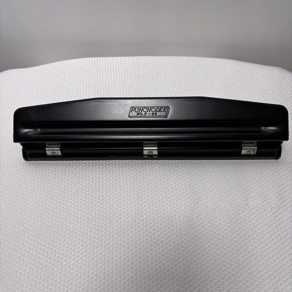 Punchodex Three Hole Paper Punch - Picture 1 of 8